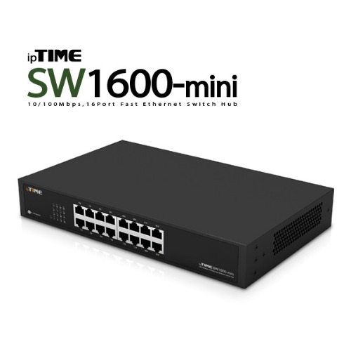 ipTIME SW1600-mini 스위칭허브 16포트