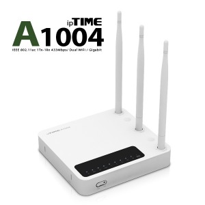 ipTIME A1004 기가 와이파이 유무선공유기