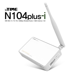 ipTIME N104 plus-i 와이파이 유무선공유기